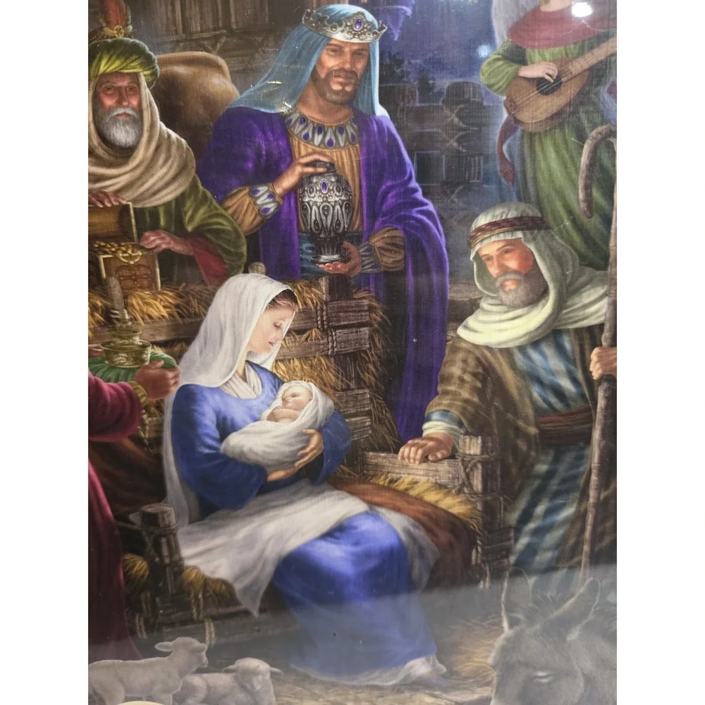 Cobble Hill Holy Night Nativity Scene 1000pc Puzzle‎ 19.25